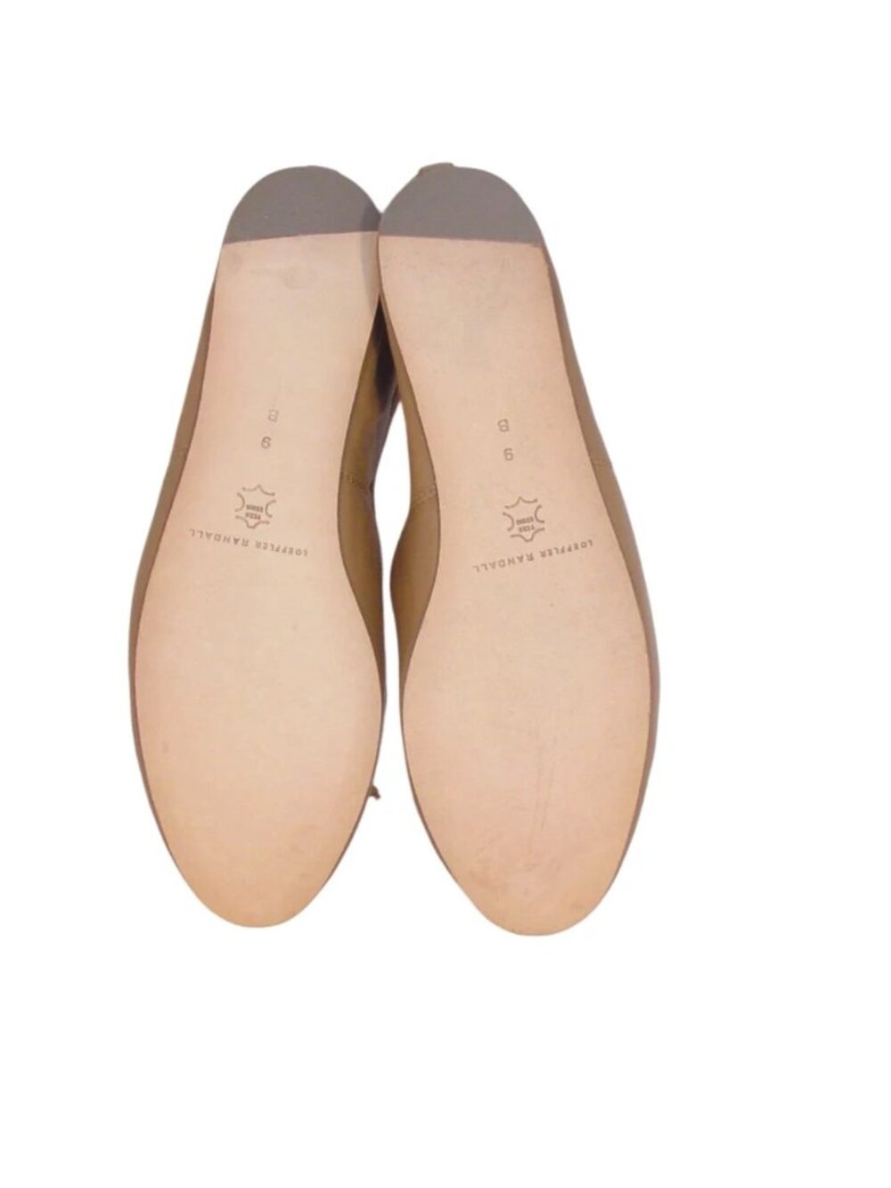 LOEFFLER RANDALL Leonie $275 Brown Lambskin Bow Ballerina Flats 9B - NEW - Picture 2 of 7